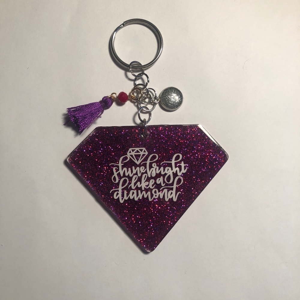 Diamond Keychain | Custom Keychains - Picture 3 of 6